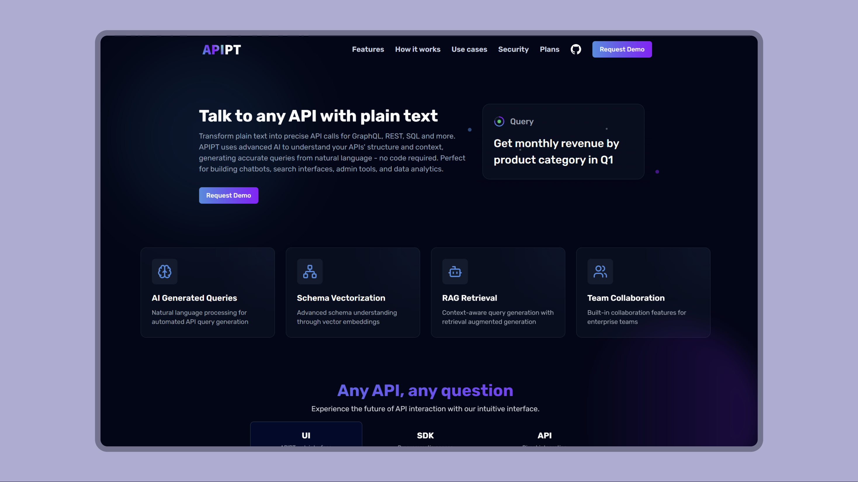 APIPT website design