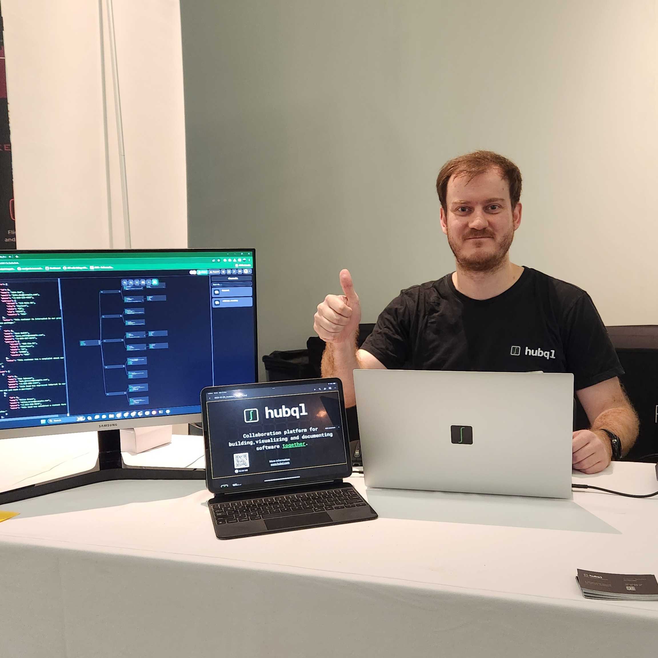 Hubql developer contributing to automation systems